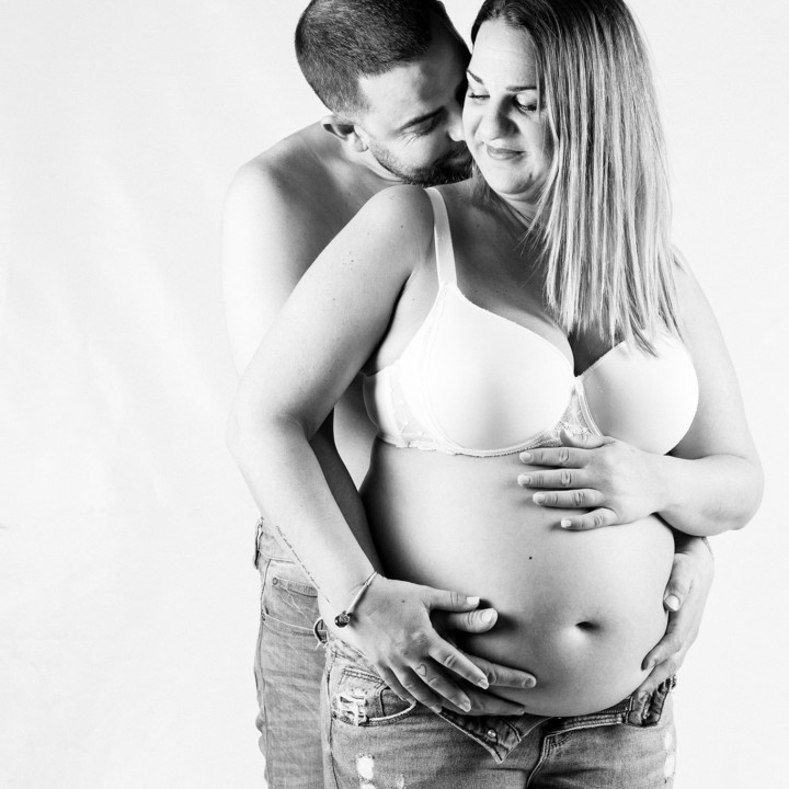 Fotografía de embarazo - fotos de pareja